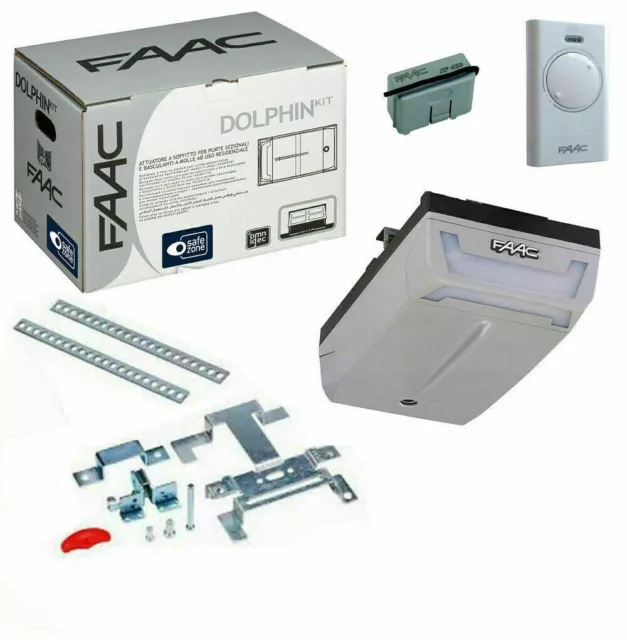 FAAC Dolphin D600 Kit Set Automation Porte Portes Basculants Garage 10566544