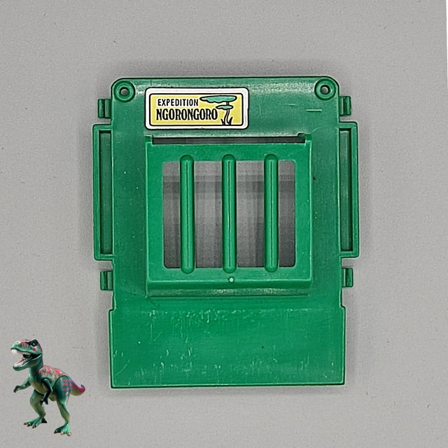 Playmobil 3532 - Jeep Safari Verte Ngorongoro + Animaux Sauvages - Lot Vintage (Très Bon état)