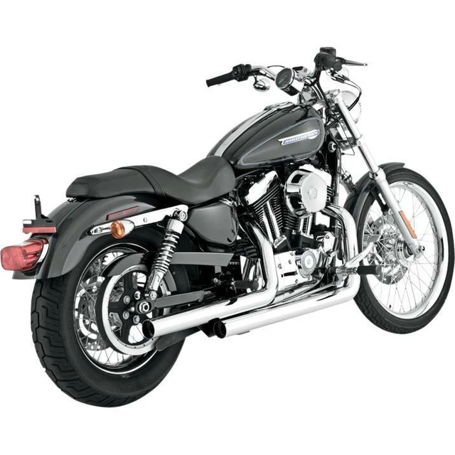 Straightshots Exhaust System - Chrome - 17821