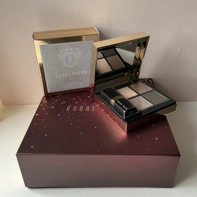 Bobbi Brown Life of the Party Eyeshadow & Lipstick Palette. New, Lipstick Smudge