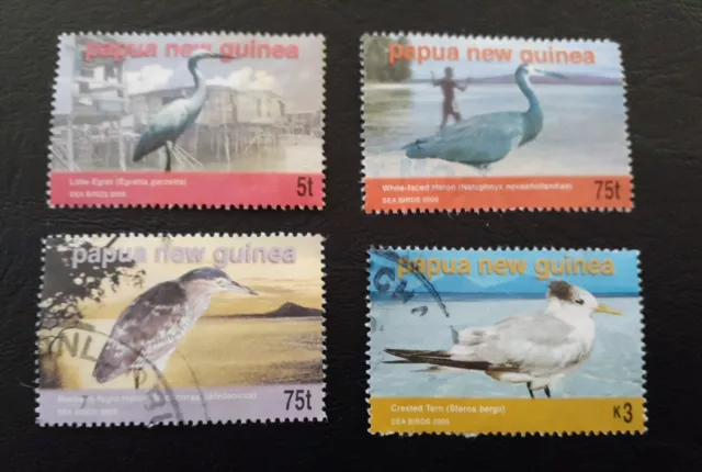 2005 part bird set of Papua New Guinea Stamps fine used
