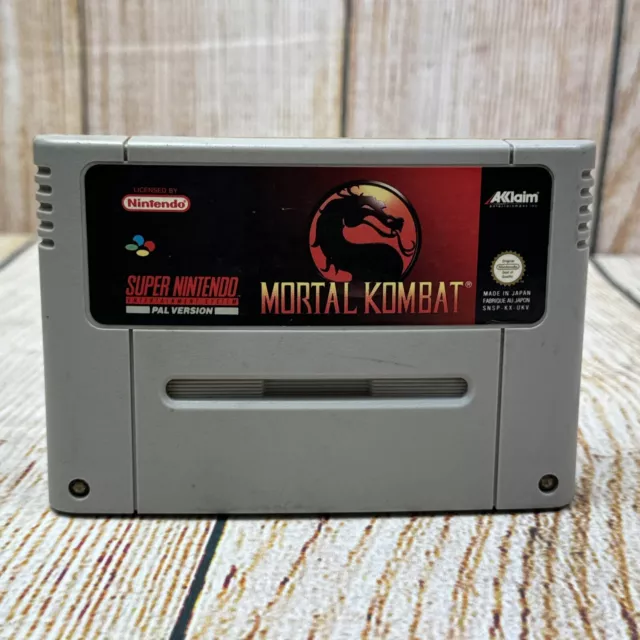 Mortal Kombat (PAL) Super Nintendo Entertainment System (SNES)