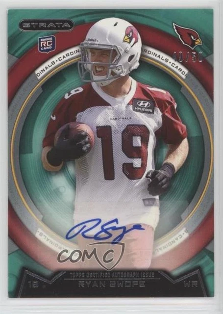 2013 Strata Emerald /50 Ryan Swope (Only In Autograph Parallels) Rookie Auto RC