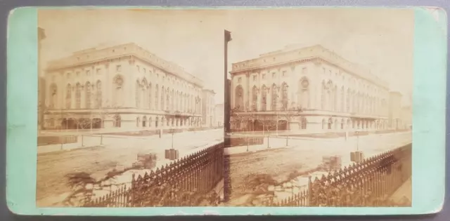 Academy of Music Opera Photo  c.1870s  New York  Iconic Building  East 14th