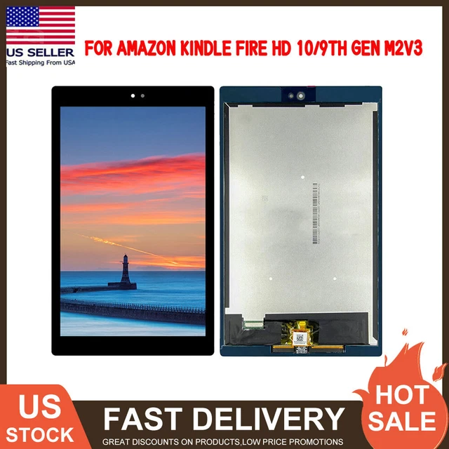 QC For Amazon Kindle Fire HD 10 9th Gen M2V3R5 2019 LCD Display Touch Screen