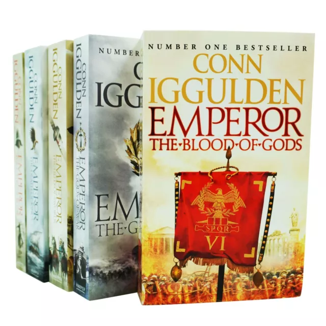 Conn Iggulden Emperor Series 5 Books Collection Set - Adult - Paperback