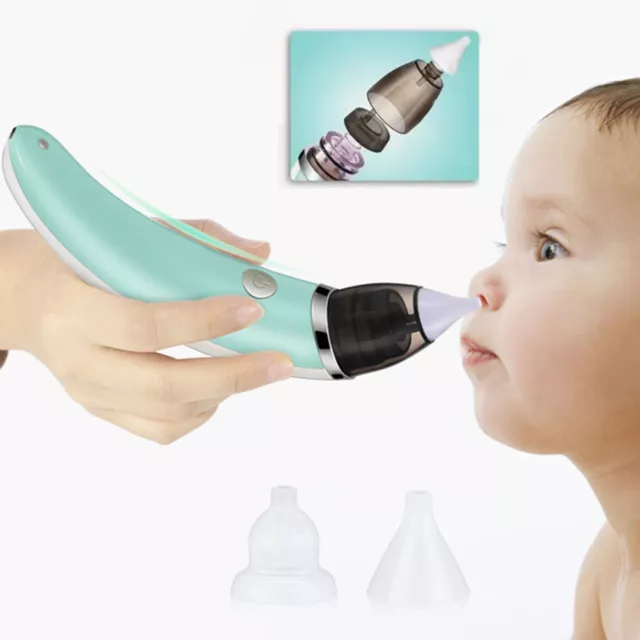 Baby Nasal Aspirator Automatic Nasal Sucker Electric Baby Nose Cleaner Suction