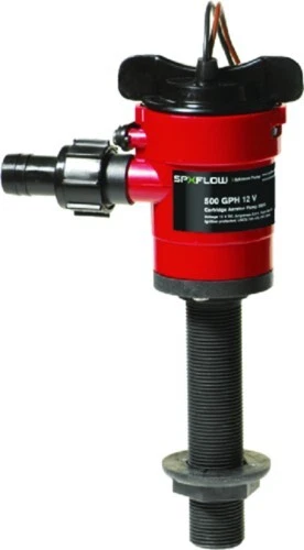 New! JOHNSON PUMPS Aerator, 1000GPH 12V Cartridge, Straight