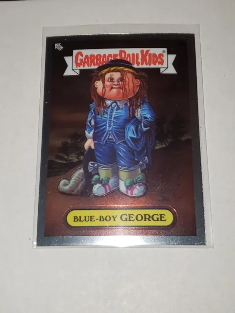 2021 Topps Chrome Garbage Pail Kids Blue-Boy George GPK #178B