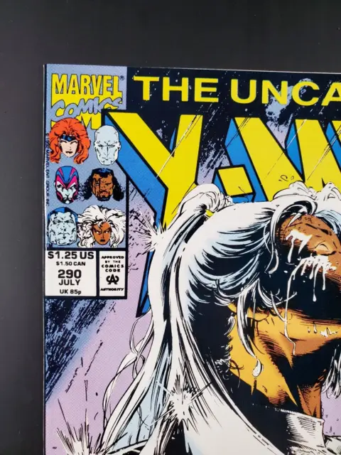 The Uncanny X-men #290 Direct Edition Marvel Comics 4