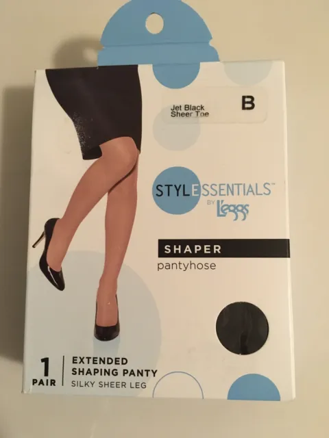 STYLE ESSENTIALS BY Leggs Shaper Pantyhose Size B Nude /Sheer Toe $6.00 -  PicClick
