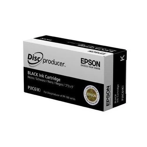 Official INK from Epson PJIC6 Ink Cartridge (Black) for Epson PP-100 Series