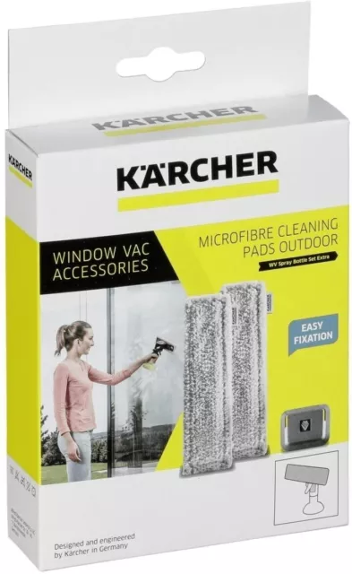 Kärcher Microfibre Polti Extérieur (2 pièces + 1 raclette) 2.633-131.0