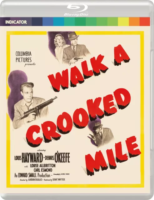 Walk a Crooked Mile (Blu-ray) Dennis O'Keefe Louis Hayward Art Baker (US IMPORT)