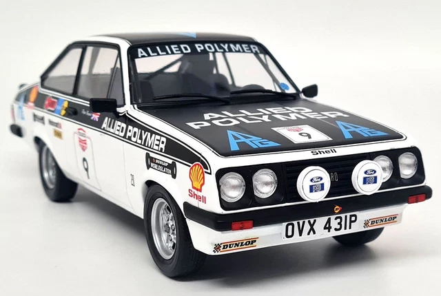 1/24 Ford Escort RS 1800 Belga Skoda rally 1981 - 1/24 Décalques et Masques