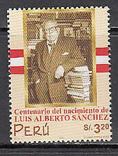 Peru - Post 2000 Yvert 1266 MNH Charakter