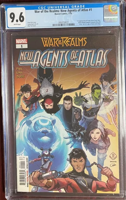🔥 War Of The Realms New Agents Of Atlas #1  Marvel,2019 1St Appear 🔥 Cgc 9.6