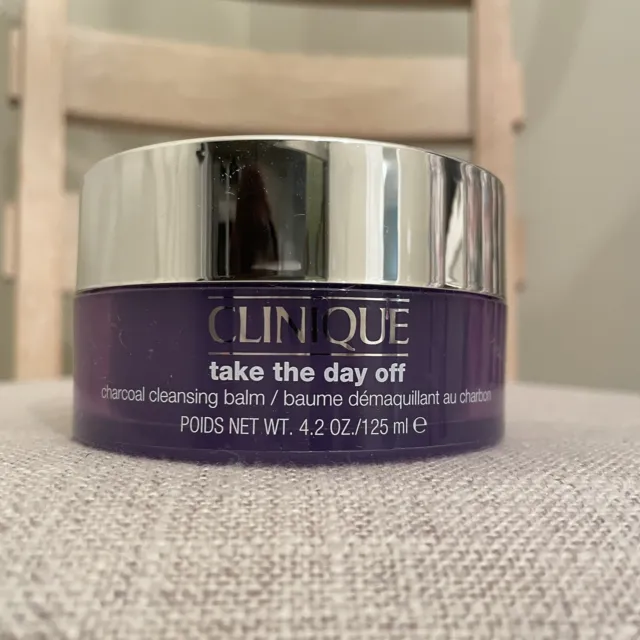 NEW Clinique Take the Day Off Charcoal Cleansing Balm New 4.2 oz Full Size