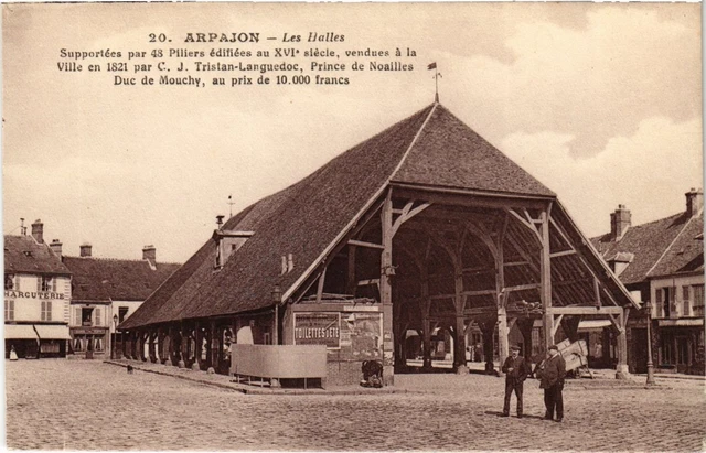 CPA Arpajon Les Halles (1360000)