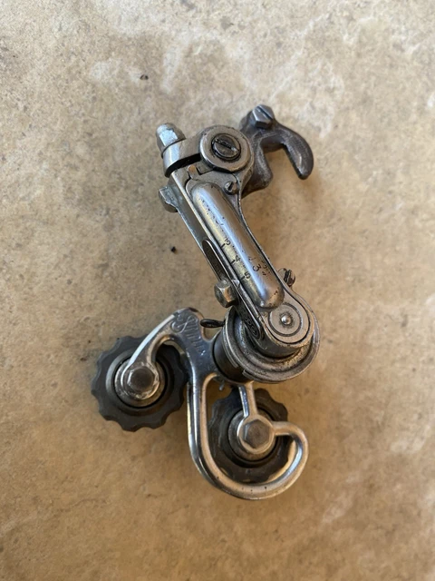Simplex Juy Export 61 Dérailleur Arrière Vintage - Pour Peugeot PX10, Tour De France - Occasion - Réf. 3480 Cuir Outil