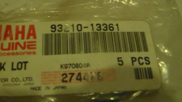 93210-13361-00 O-RING EUR 2,71 - PicClick DE