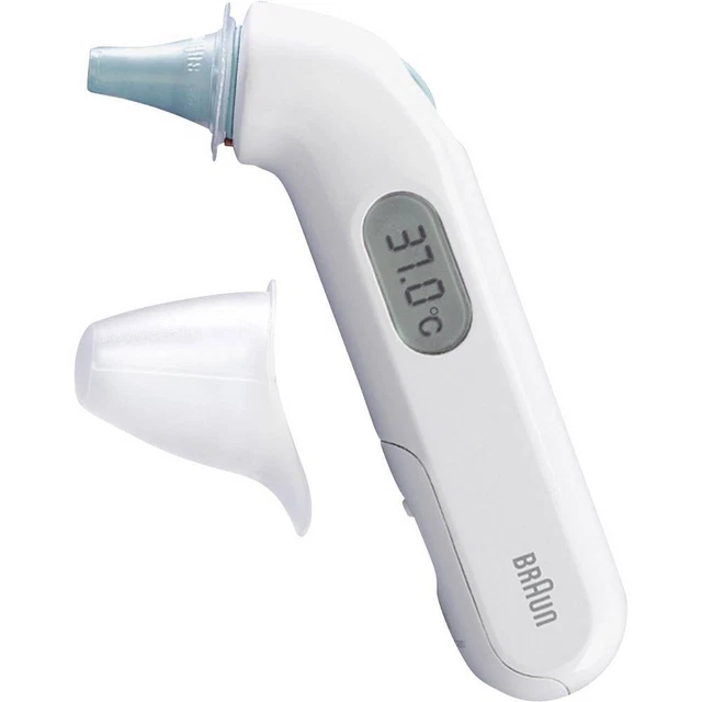 Braun ThermoScan® 3 Termometro a infrarossi Con allarme febbre, Puntale di
