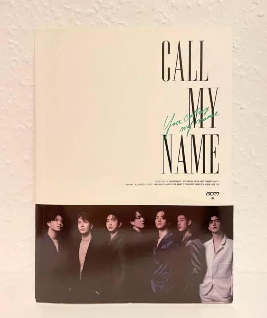 Got7 Call My Name Album mit Youngjae und Jinyoung Photocard PC Jackson Wang Kpop