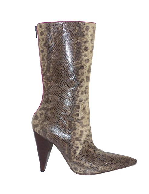GIVENCHY - BOTTES EN SERPENT IMPRIME PYTHON - givenchy boots