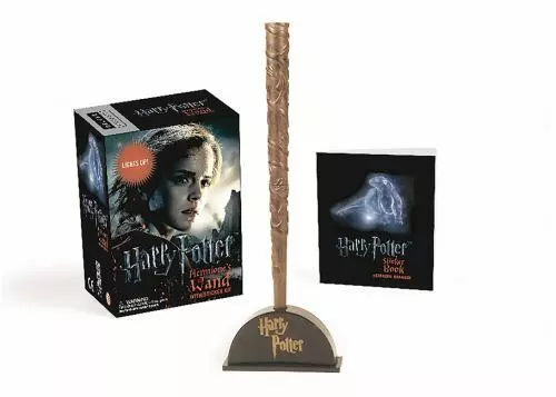 Harry Potter Hermione's Wand with Sticker Kit Format: Paperback