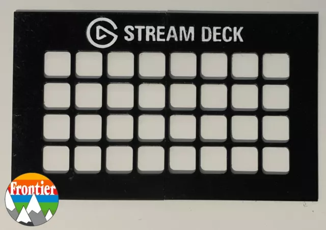 Elgato Stream Deck XL Cover with Custom Text And Colour Options!