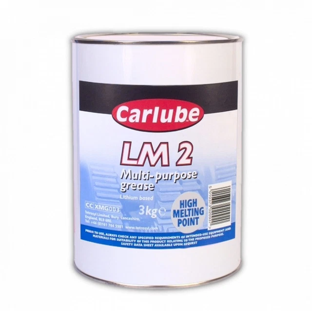 6x Lm2 grasso multiuso litio XMG003 qualità carlube MULTIBUY SAVER nuovo