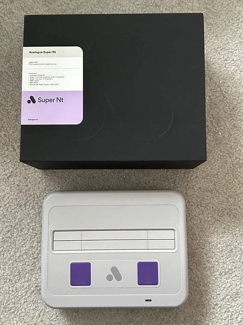 ANALOGUE SUPER NT FPGA Console (Classic Colour) SNES Nintendo