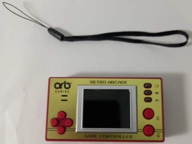 Orb Retro Arcade Controller - Inklusive 200 8Bit Spiele Für TV Anschluss, Grau