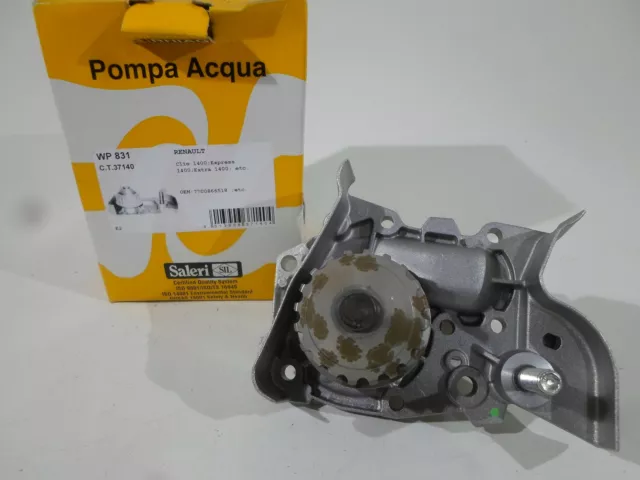 Pompa Acqua Water Pump Originale Rhiag Per For Renault Clio Kangoo Megane 1.4