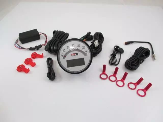 Tachometer/Tacho Sip 2.0 Round 140 ( Km/H / Mph) /14.000 ( Umin / RPM), Numbers