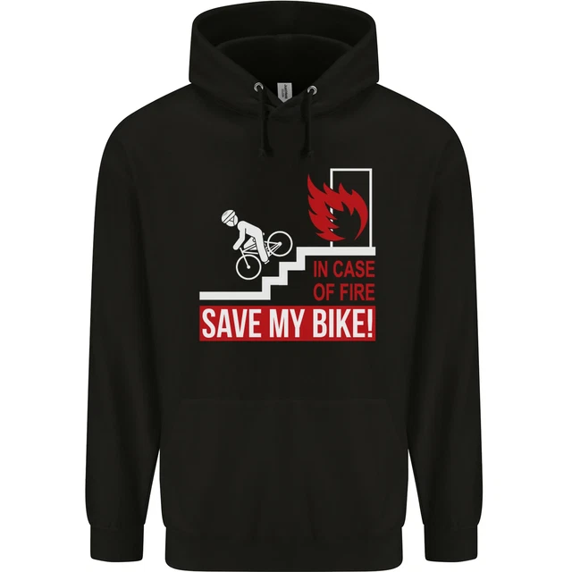 Emergency Save My Bike Motorcycle Biker Childrens Kids Hoodie