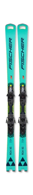 FISCHER RC4 WC SC MT inkl. Bindung Ski Set Damen türkis