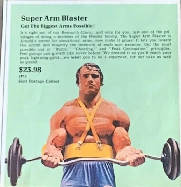 Weider super arm blaster online