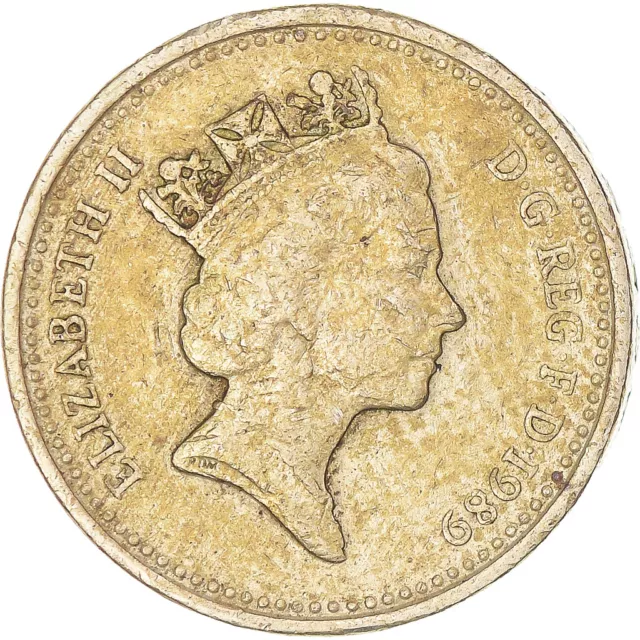 [#1332405] Coin, Great Britain, Pound, 1989