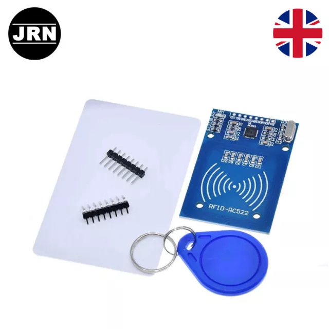 RFID Module RC522 13.56MHZ RF IC Reader Keyfob Kit for Arduino Raspberry PI UK