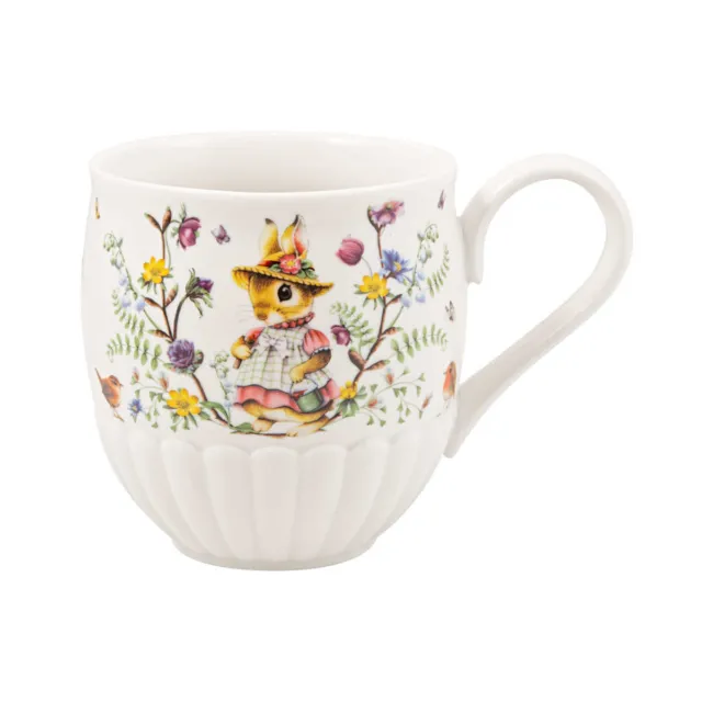 Villeroy & Boch Spring Fantasy Becher mit Henkel Familie 0,44 L