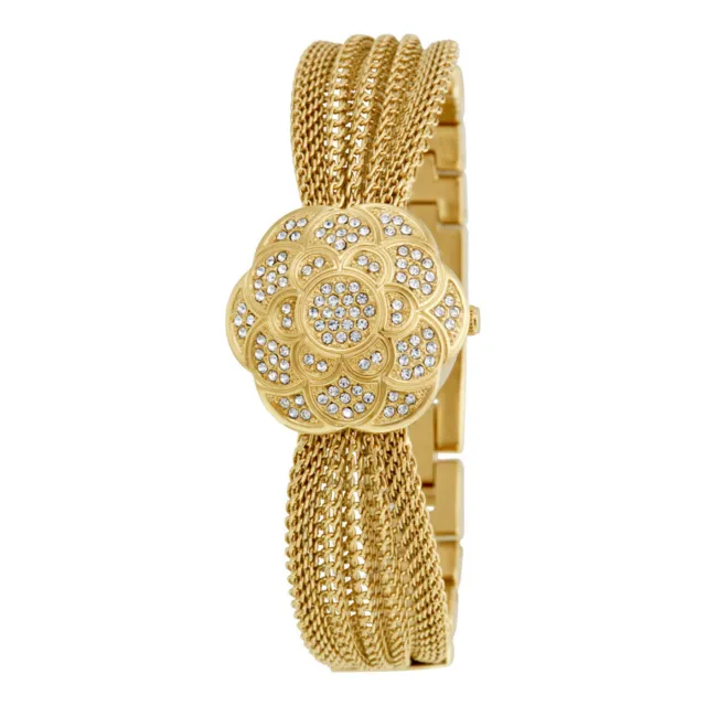 ANNE KLEIN Ladies Watch  Gold-tone Stainless Steel Multi-chain Bracelet 1046CHCV
