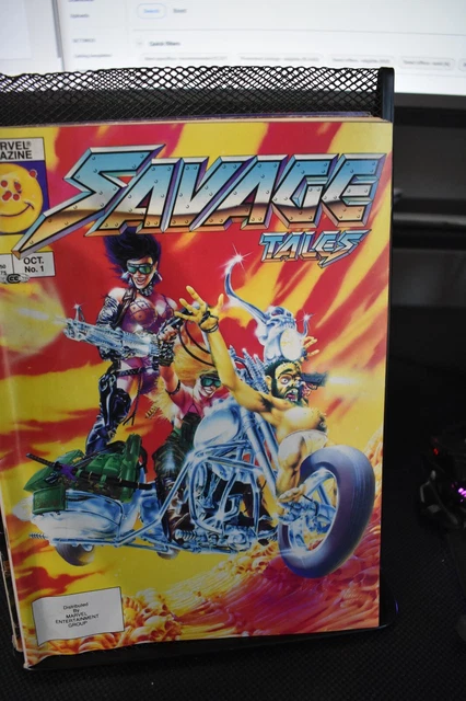 Savage Tales #1 Marvel Magazine 1985 Michael Golden Cover The Nam Story