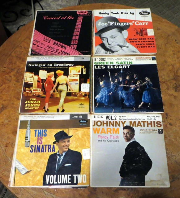 1950s early 60s 45 RPM Jazz Album Covers Lot COVERS ONLY NO RECORDS
