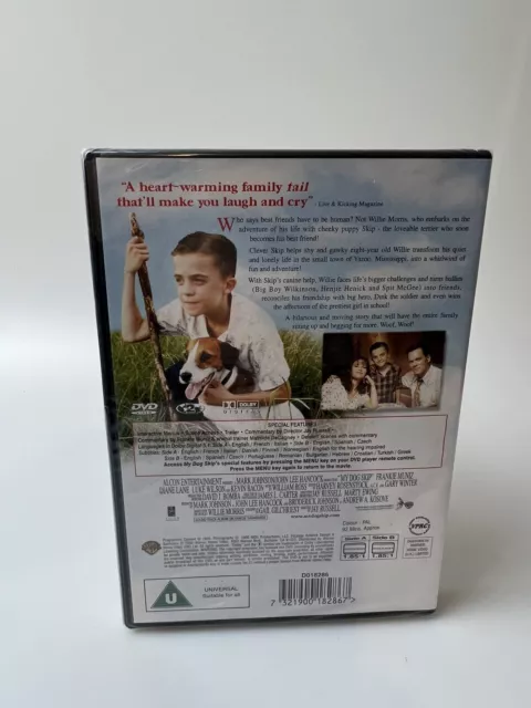 My Dog Skip (DVD, 1999) Brand New Sealed Region 2 2