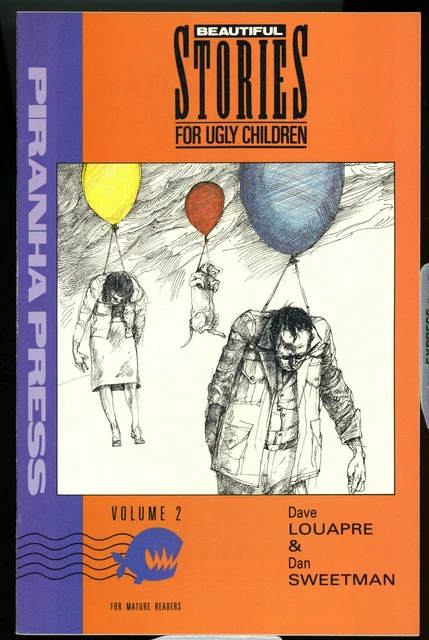 Beautiful Stories for Ugly Children #2 (July 1989, Piranha Press) NEAR MINT