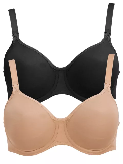 Lot de 2 Soutien-gorge d'allaitement à armature grande taille 5068 Anita
