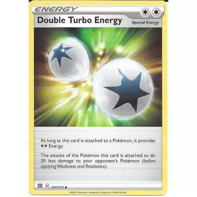 Double Turbo Energy - 151/172 - Trainer - Brillante Sterne - POKEMON - NM/M