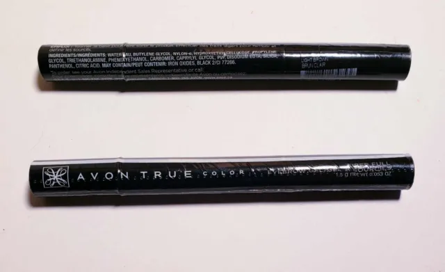Avon true color eyebrow gel fibre full in color light brown New sealed