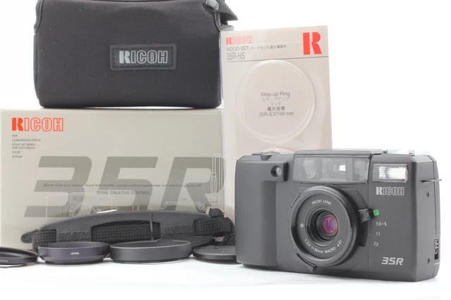 [Top MINT in Box] Ricoh MF-1 35R DATE 35mm Point & Shoot Film Camera From JAPAN